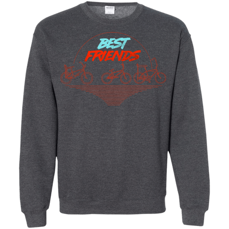 Sweatshirts Dark Heather / S Best Friends Crewneck Sweatshirt