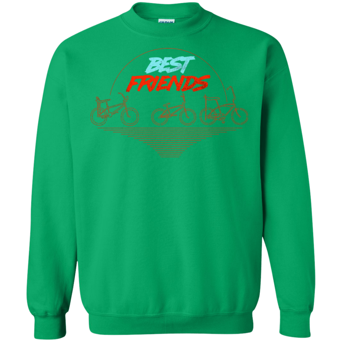 Sweatshirts Irish Green / S Best Friends Crewneck Sweatshirt