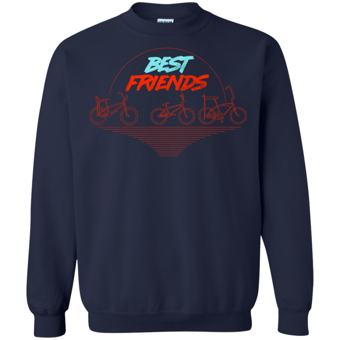 Sweatshirts Navy / S Best Friends Crewneck Sweatshirt