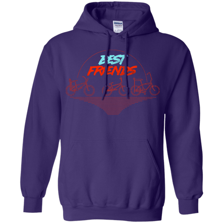 Sweatshirts Purple / S Best Friends Pullover Hoodie