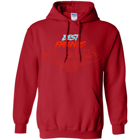 Sweatshirts Red / S Best Friends Pullover Hoodie