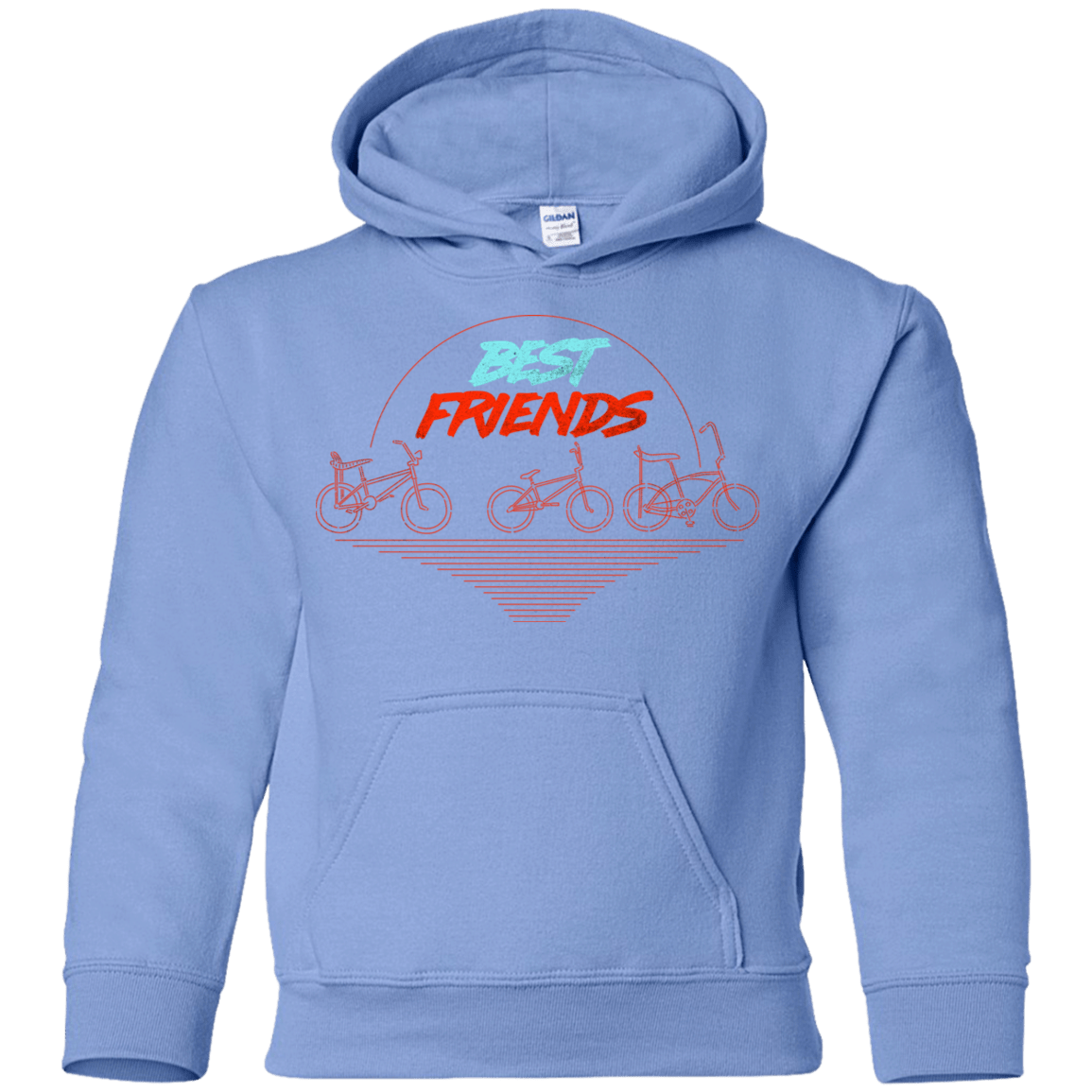 Sweatshirts Carolina Blue / YS Best Friends Youth Hoodie