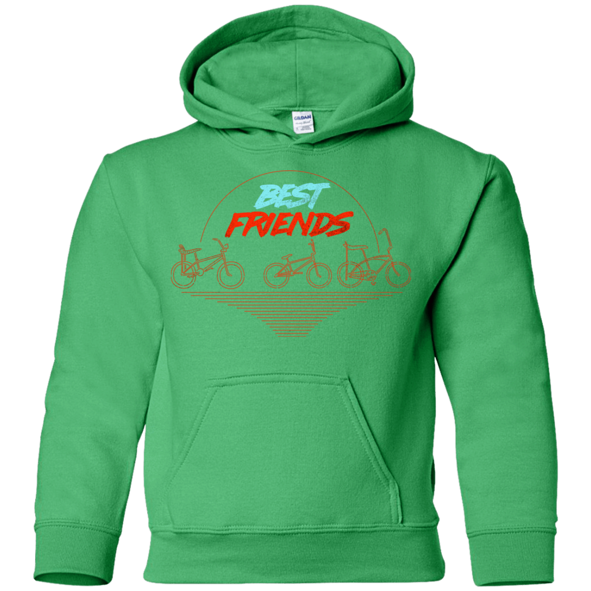 Sweatshirts Irish Green / YS Best Friends Youth Hoodie