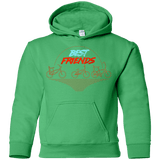 Sweatshirts Irish Green / YS Best Friends Youth Hoodie