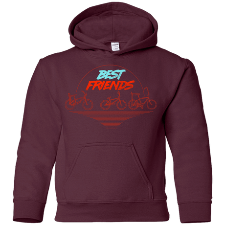 Sweatshirts Maroon / YS Best Friends Youth Hoodie