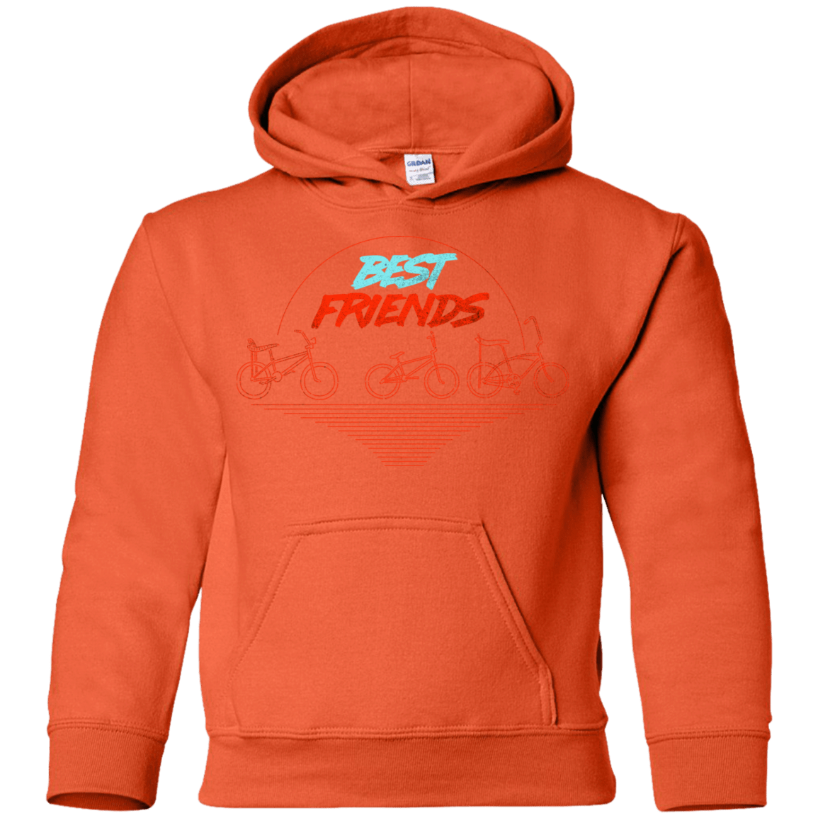 Sweatshirts Orange / YS Best Friends Youth Hoodie