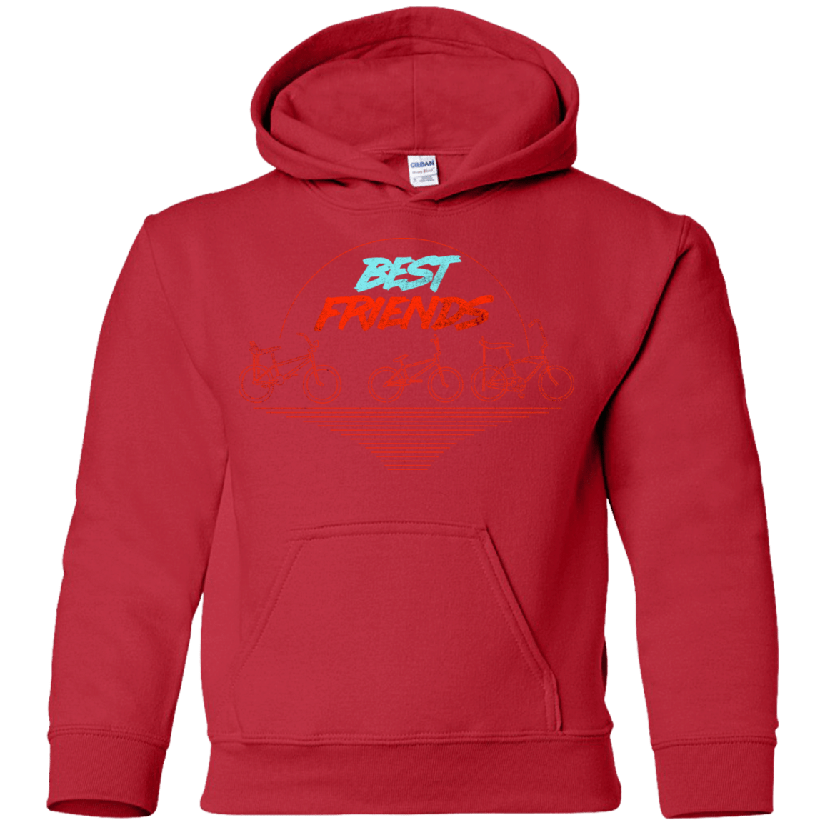 Sweatshirts Red / YS Best Friends Youth Hoodie