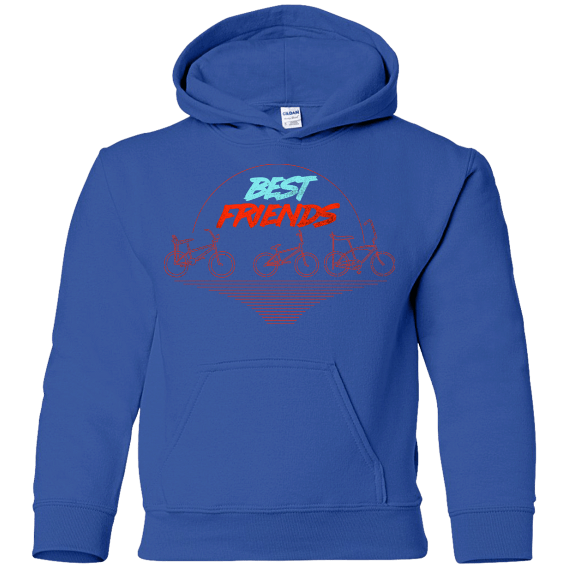 Sweatshirts Royal / YS Best Friends Youth Hoodie