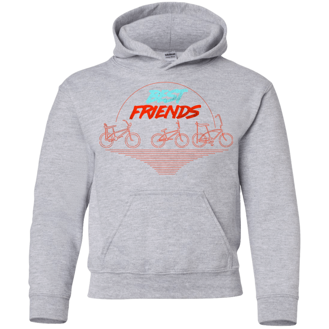 Sweatshirts Sport Grey / YS Best Friends Youth Hoodie