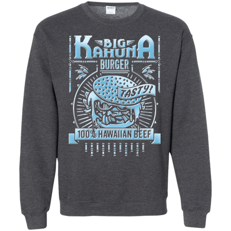 Sweatshirts Dark Heather / Small Big Kahuna Burger Crewneck Sweatshirt