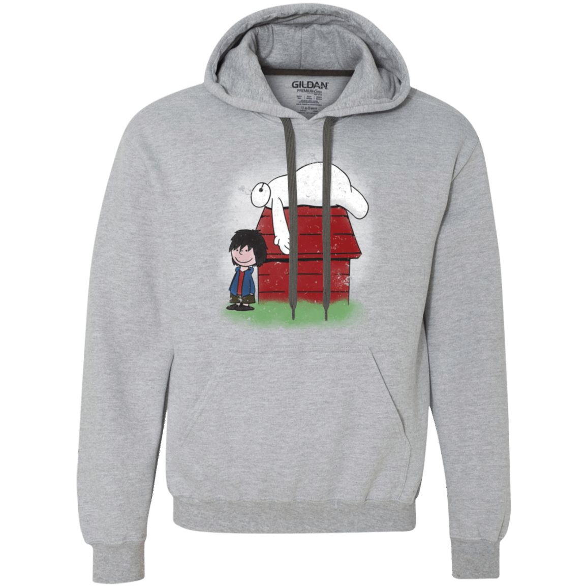 Sweatshirts Sport Grey / Small Big Peanut 6 Premium Fleece Hoodie