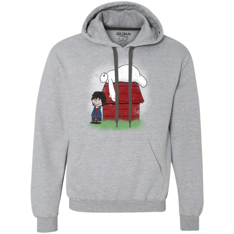 Sweatshirts Sport Grey / Small Big Peanut 6 Premium Fleece Hoodie