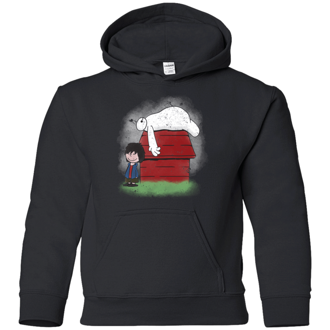 Sweatshirts Black / YS Big Peanut 6 Youth Hoodie