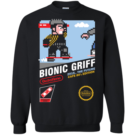 Sweatshirts Black / Small Bionic Griff Crewneck Sweatshirt