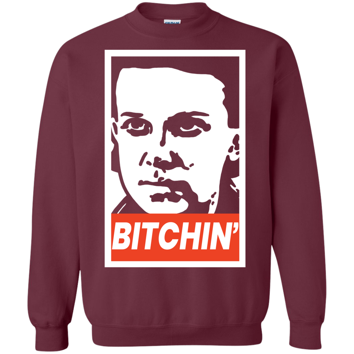 Sweatshirts Maroon / S BITCHIN' Crewneck Sweatshirt