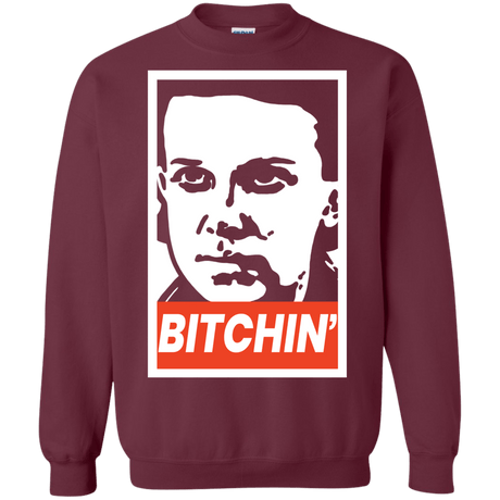 Sweatshirts Maroon / S BITCHIN' Crewneck Sweatshirt