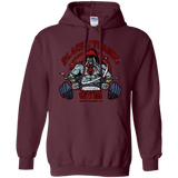 Sweatshirts Maroon / Small Black Pyramid Gym Pullover Hoodie