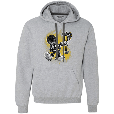 Sweatshirts Sport Grey / Small Black Ranger Artwork Premium Fleece Hoodie