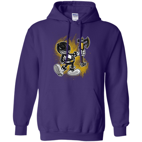 Sweatshirts Purple / Small Black Ranger Artwork Pullover Hoodie