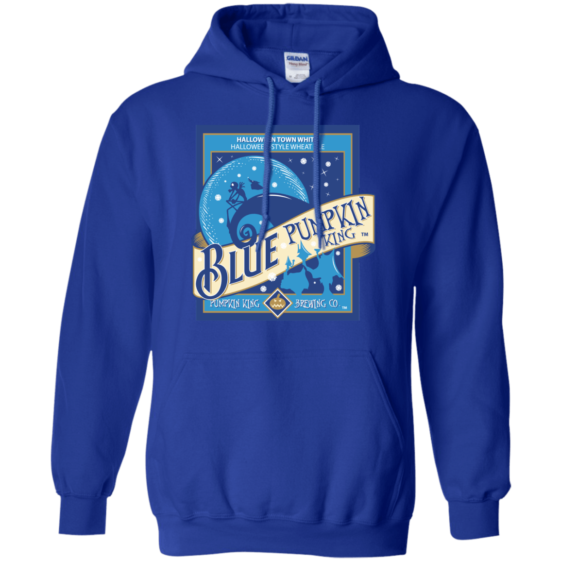 Sweatshirts Royal / Small Blue Pumpkin King Pullover Hoodie