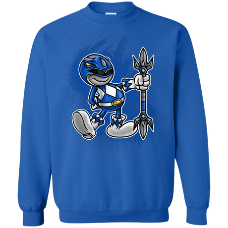 Sweatshirts Royal / Small Blue Ranger Artwork Crewneck Sweatshirt