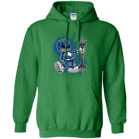Sweatshirts Irish Green / Small Blue Ranger Artwork Pullover Hoodie