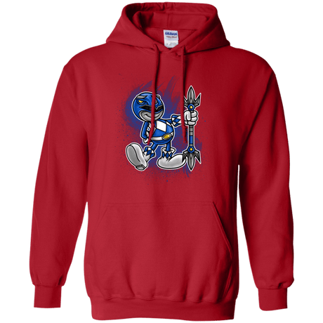 Sweatshirts Red / Small Blue Ranger Artwork Pullover Hoodie