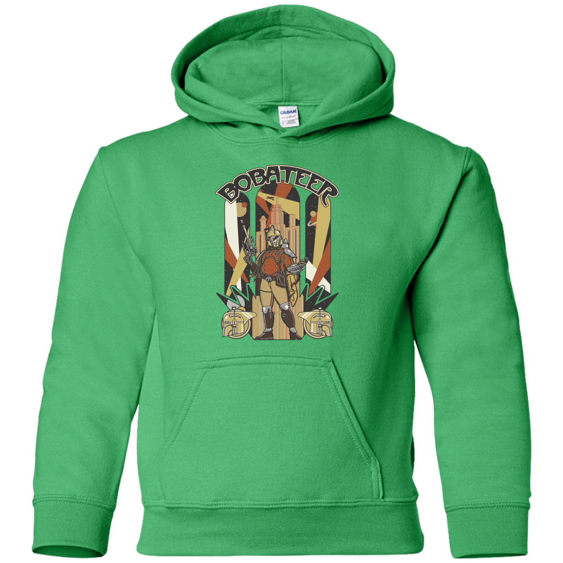 Sweatshirts Irish Green / YS Bobateer Youth Hoodie