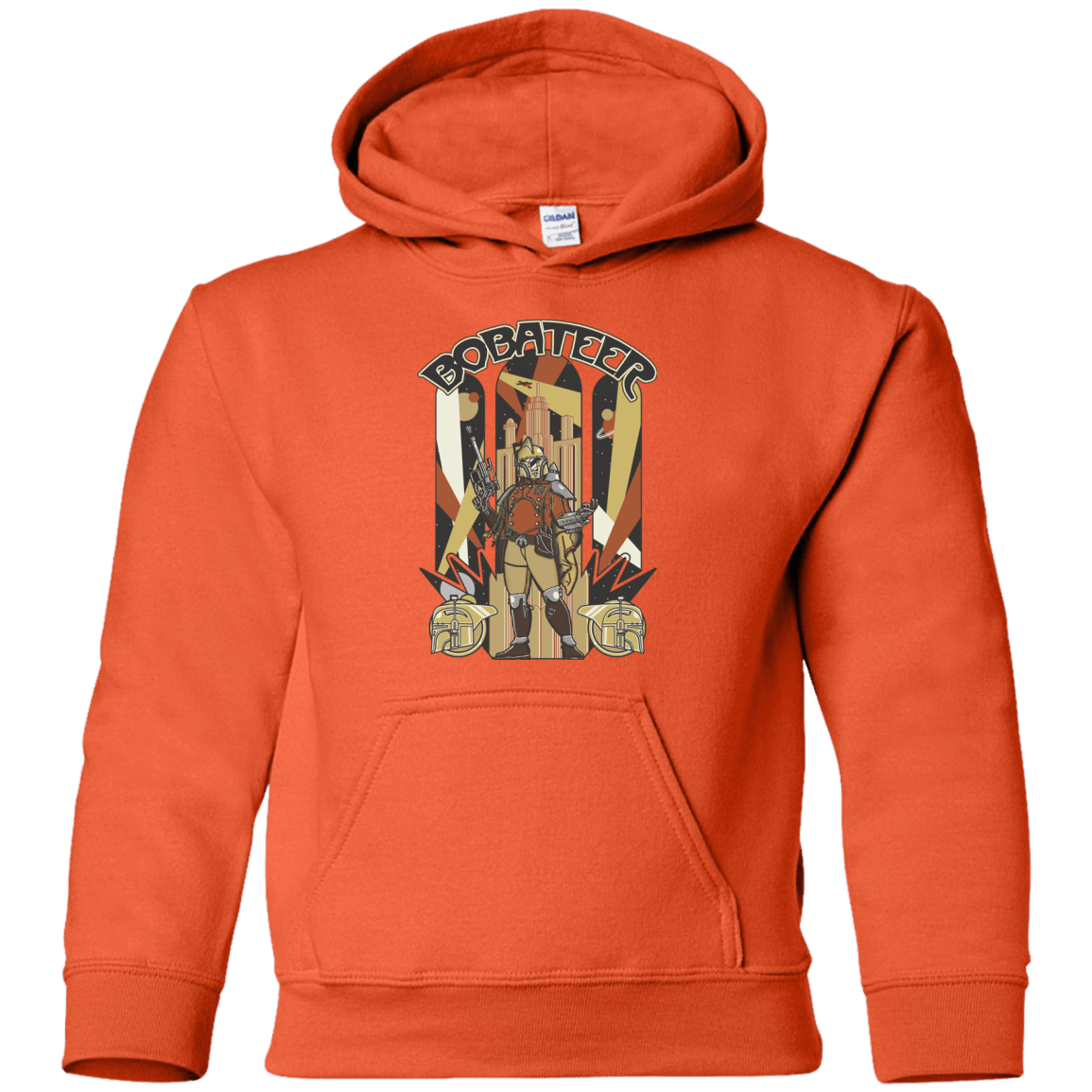 Sweatshirts Orange / YS Bobateer Youth Hoodie