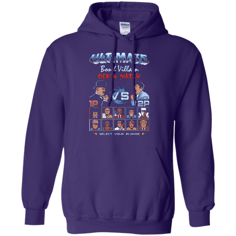 Sweatshirts Purple / Small Bond Villain Death Match Pullover Hoodie