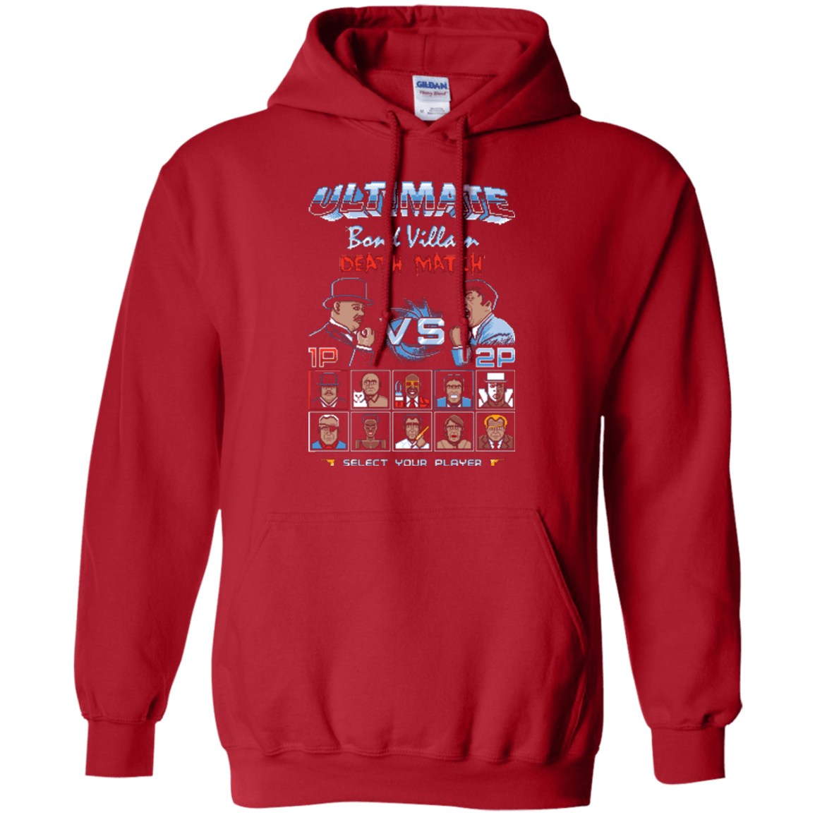 Sweatshirts Red / Small Bond Villain Death Match Pullover Hoodie