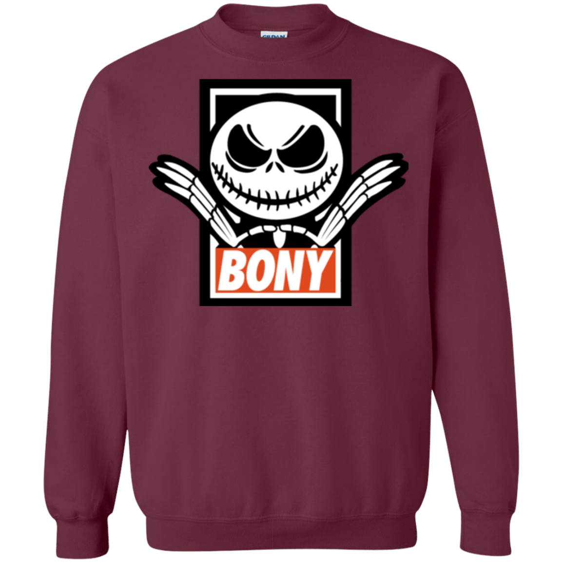 Sweatshirts Maroon / Small BONY Crewneck Sweatshirt