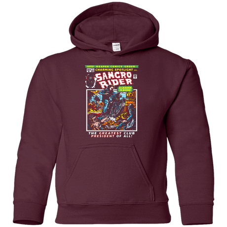 Sweatshirts Maroon / YS Born Leader Youth Hoodie