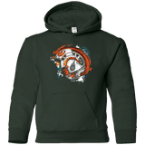 Sweatshirts Forest Green / YS Born to Rebel Youth Hoodie