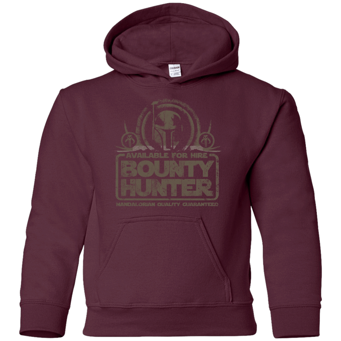 Sweatshirts Maroon / YS bounty hunter 2 Youth Hoodie