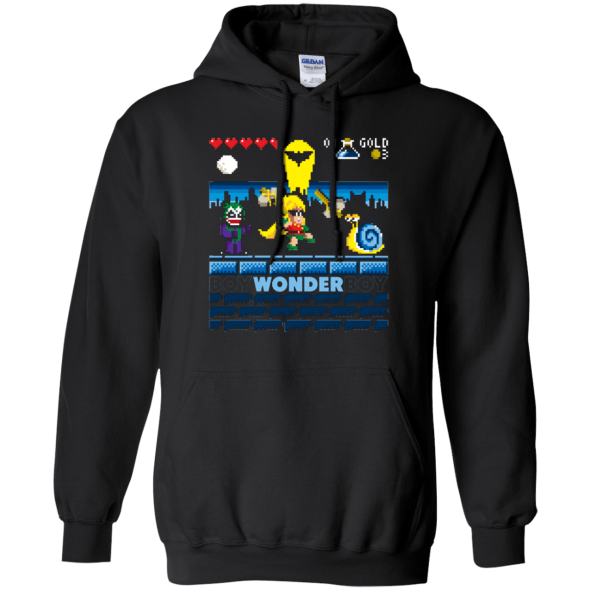 Sweatshirts Black / Small Boy Wonder Boy Pullover Hoodie