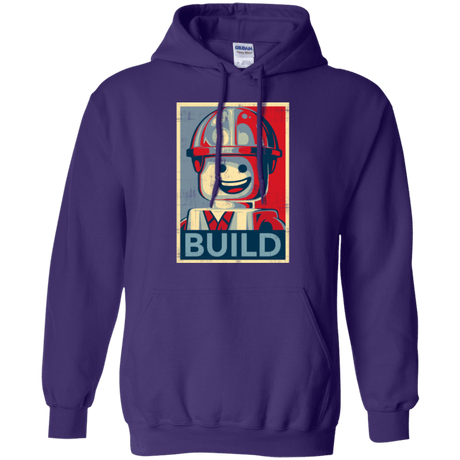 Sweatshirts Purple / Small Build Pullover Hoodie