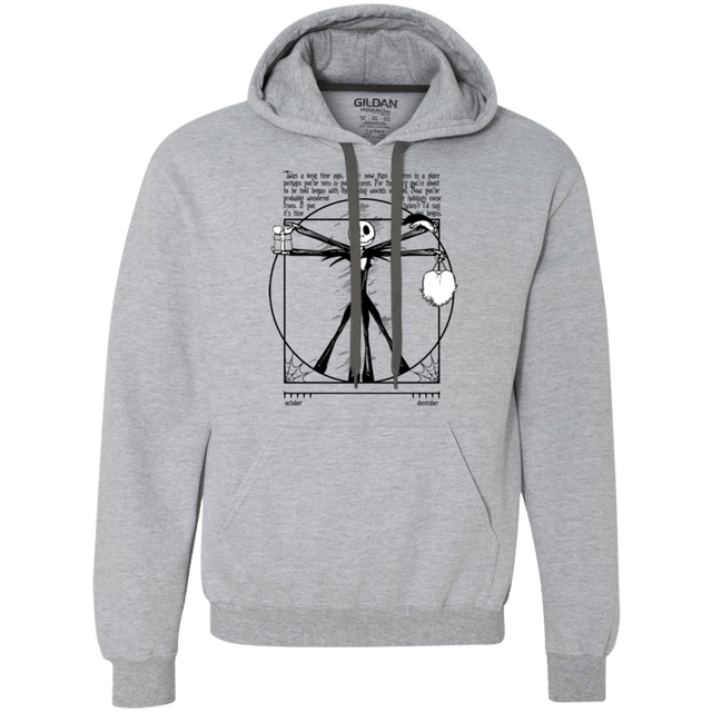 Sweatshirts Sport Grey / Small Burtruvian Man Premium Fleece Hoodie