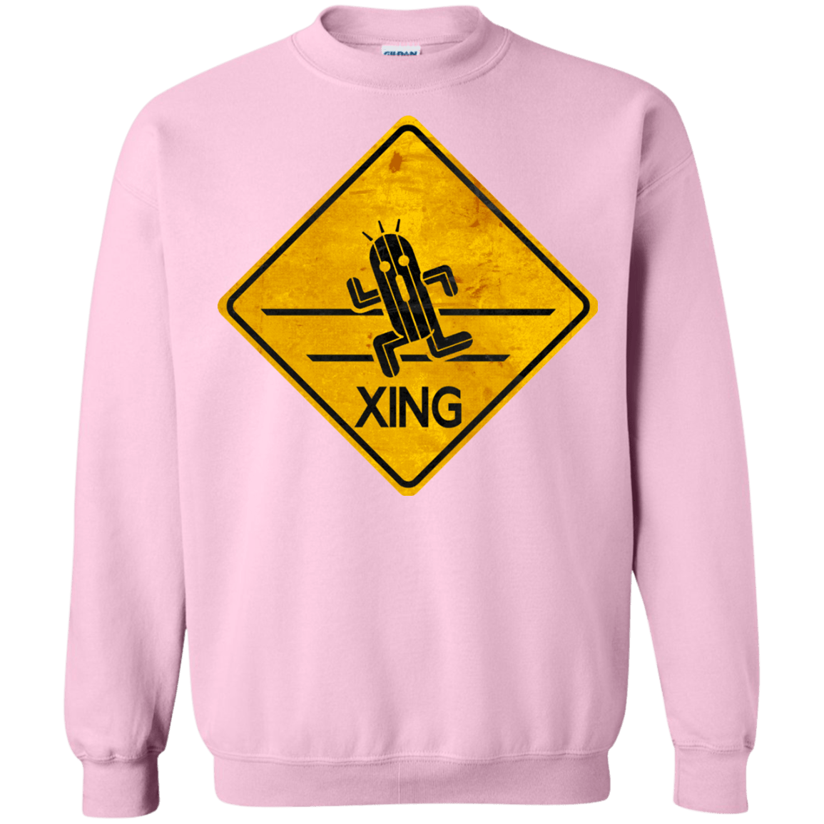 Sweatshirts Light Pink / Small Cactuar Crossing Crewneck Sweatshirt