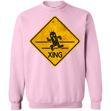 Sweatshirts Light Pink / Small Cactuar Crossing Crewneck Sweatshirt