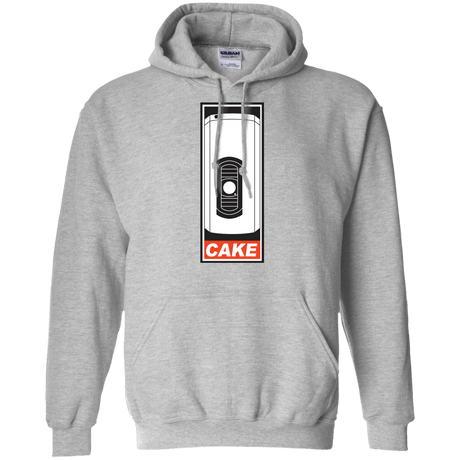 Sweatshirts Sport Grey / Small Cake is a Lie Pullover Hoodie