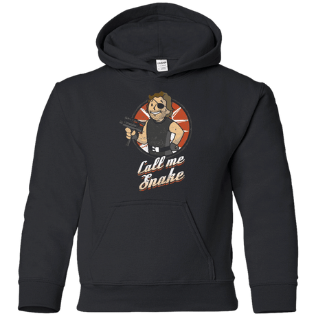 Sweatshirts Black / YS Call me Snake Youth Hoodie