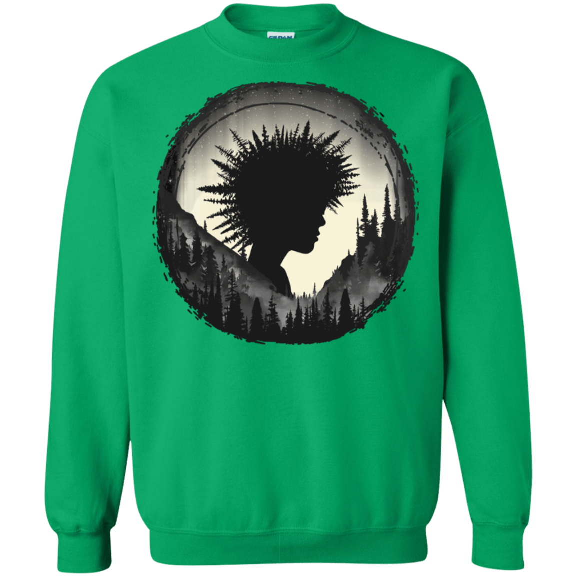 Sweatshirts Irish Green / S Camp Hair Crewneck Sweatshirt