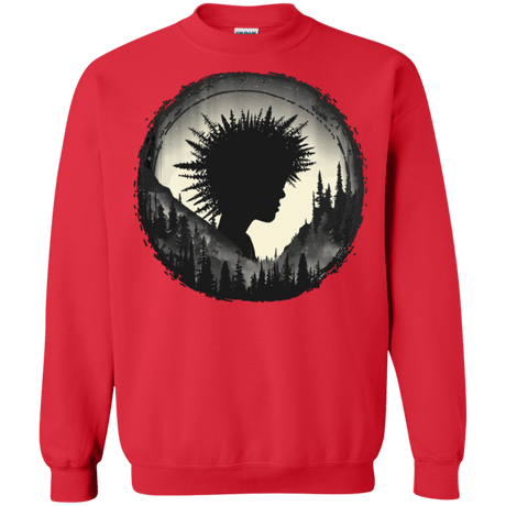 Sweatshirts Red / S Camp Hair Crewneck Sweatshirt