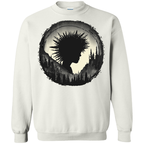 Sweatshirts White / S Camp Hair Crewneck Sweatshirt