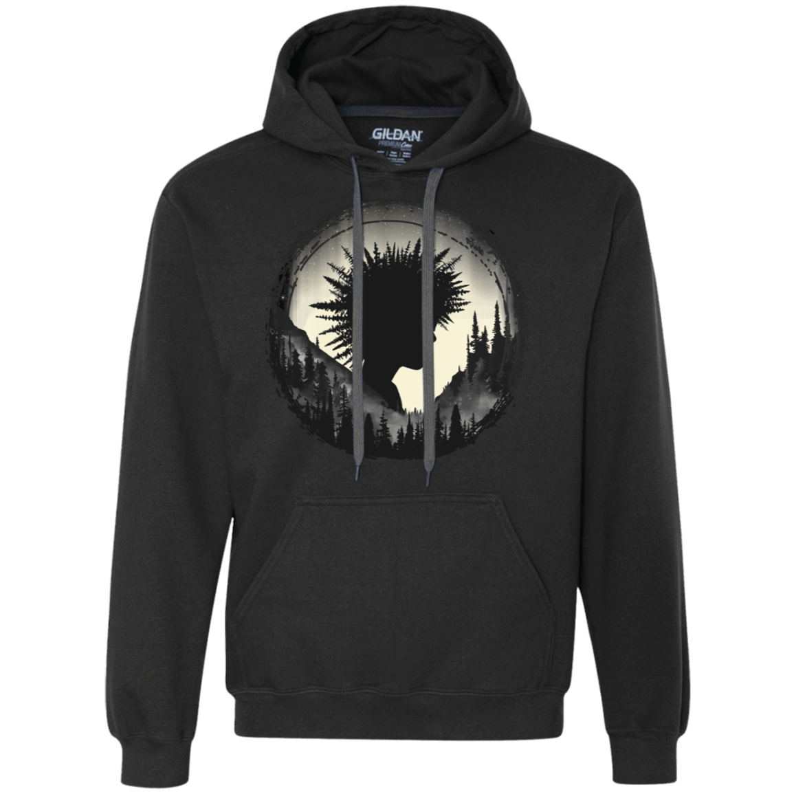 Sweatshirts Black / S Camp Hair Premium Fleece Hoodie