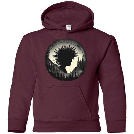 Sweatshirts Maroon / YS Camp Hair Youth Hoodie