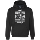 Sweatshirts Black / S Camp Upside Down Premium Fleece Hoodie