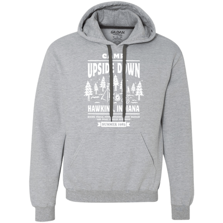 Sweatshirts Sport Grey / S Camp Upside Down Premium Fleece Hoodie