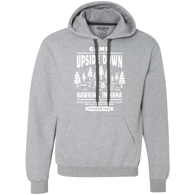 Sweatshirts Sport Grey / S Camp Upside Down Premium Fleece Hoodie